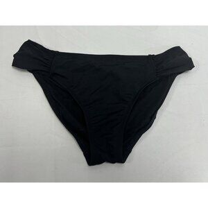 Woman’s Black Stylus Bikini Bottoms Size L